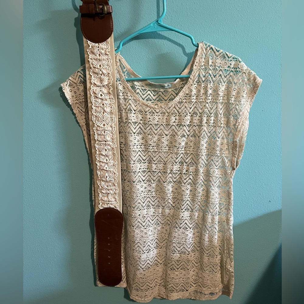 Lace belt